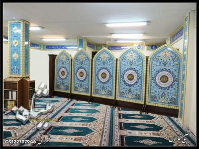 تجهیزات مساجد محراب چوبی